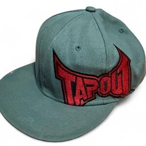 TapouT Grey & Red SnapBack Hat